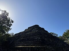 Temple in Chacchoben, February 2022