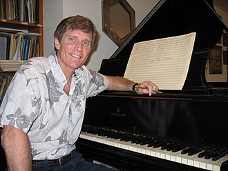 Ticheli at his piano