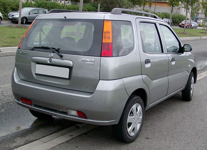 File:Suzuki Ignis rear 20080820.jpg