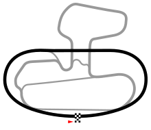 Layout of Texas World Speedway