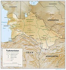 Turkmenistan 1994 CIA map.jpg