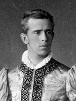 The young crown prince Rudolf during his adolescence