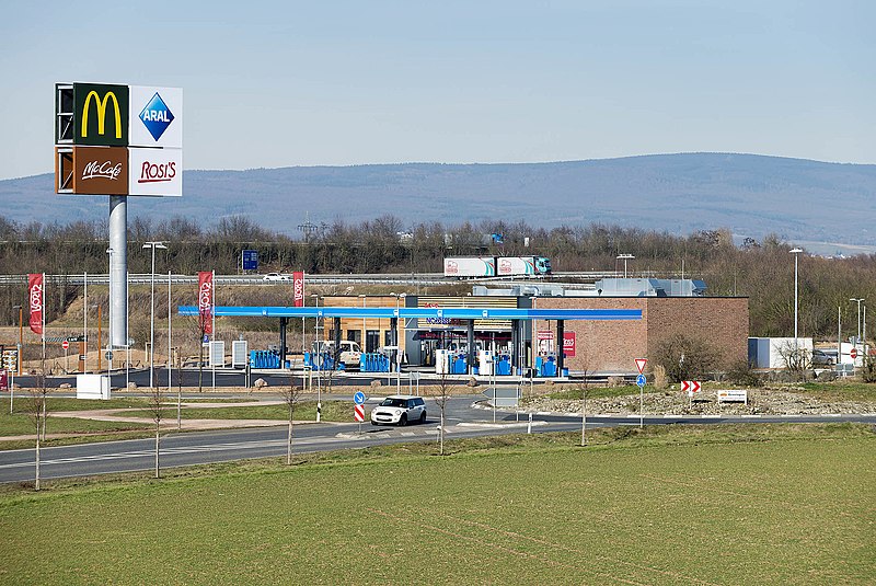 File:Autobahn Gas Station.jpg