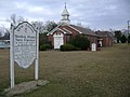 Spanish church sign in Georgia, USA, addressed entirely to Spanish readers.