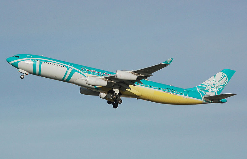 File:Caribbean.airlines.a340-300.9y-tjn.arp.jpg