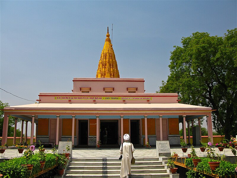 File:Digamber Jain Temple, Sarnath.jpg