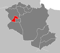 Location of Acosta Municipality in Monagas