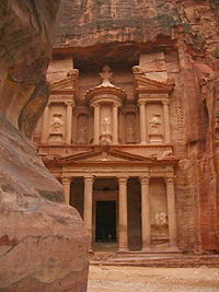 The Treasury at Petra