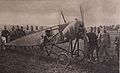 Aeroplane of the Imperial Russian Air Force shot down in September 1914