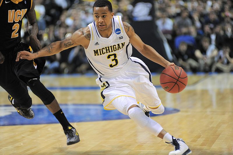 File:20130323 Trey Burke dribbling.jpg