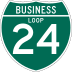 Interstate 24 Business marker