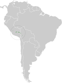 Distribución geográfica de la remolinera real.