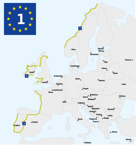 File:EuroVelo Route 1.svg