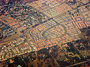 Another aerial view of the city