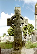 Cruz de Muiredach, arte insular o hiberno-sajón.