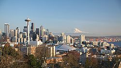 Downtown Seattle from Queen Anne Hill