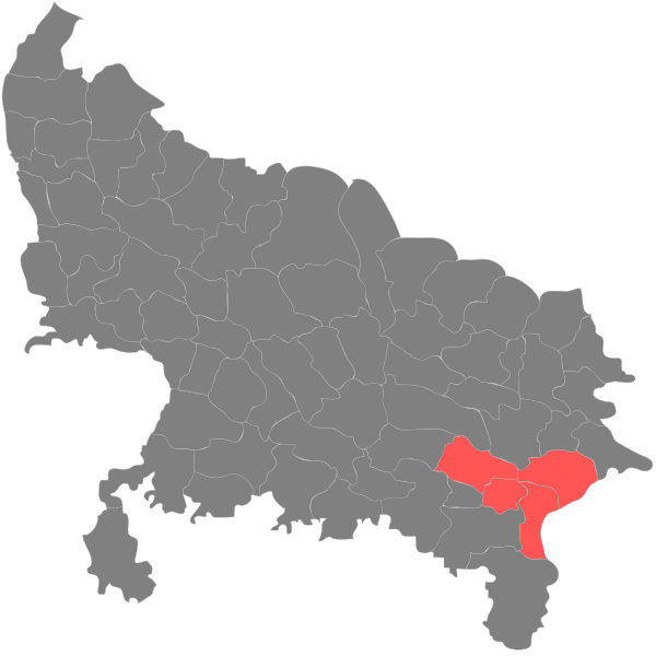 File:Varanasi division.svg