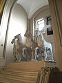 Initial study for Victoria on quadriga, inside the building