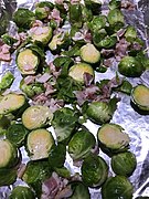 Brussels sprouts with bacon