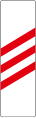 The lower plate with three red lines indicates a distance of 240 m from the railway