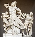 Laocoön and his Sons, Greek, (Late Hellenistic), circa 160 BC and 20 BC, White marble, Vatican Museum