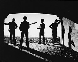 Back cover Out of the Tunnel (1980) Photo by Kim Torgerson