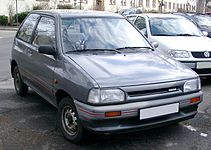 Facelift Mazda 121 (Germany)