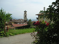 Revò and the church of Santo Stefano