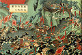 Satsuma Rebellion: Battle of Shiroyama 1877. (1880 painting)