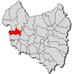 Location of Aita Mare