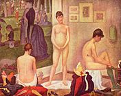 Georges Seurat, Models (Poseuses) (1886–88)