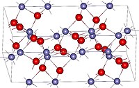 Crystal structure of hematite