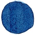 Extract of natural Indigo, the most popular blue dye before the invention of synthetic dyes. It was the colour of the first blue jeans.