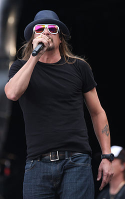 Kid Rock performing in Melbourne, December 2013