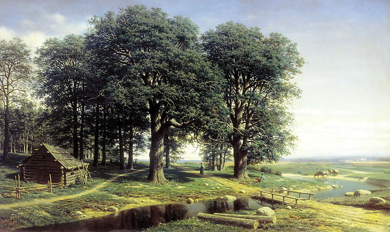 Файл:Mikhail Clodt Oak Grove.jpg