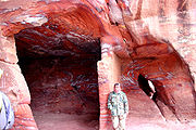 Petra is known as the Rose-Red City for the colour of the rocks in which Petra is carved