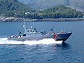 R-215, an ex-US patrol boat, donated to the Albanian Navy Brigade