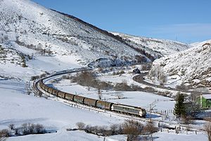 RENFE freight train