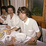 López Ufarte en 1981, junto con sus compañeros de equipo Olaizola y Gajate