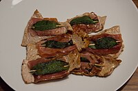 Saltimbocca (cooked)