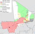 Image 48Military situation in Mali. For a detailed map, see here. (from Mali)