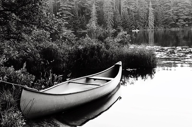 File:Algonquin park canoe.jpg