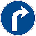 Turn right ahead