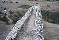 Canal en el acueducto de Itálica