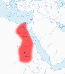 Kushite Empire in 700 BC