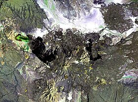 Космический снимок Габиллема. Снимок Landsat (1999 г.).