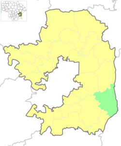 Location of Kalveliai Eldership