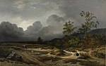 W. Roelofs, Landscape in an Approaching Storm, 1850, oil on canvas, Rijksmuseum