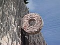 Stone Ring located 9 m (30 ft) above the floor of the Great Ballcourt, Chichen Itza