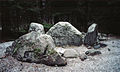 The megalith tomb in winter